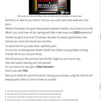 Sales page