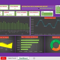 Excel Interactive Dashboard