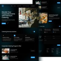 Blackout Group's corporate service - Website Design