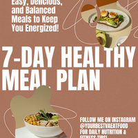 Cover Page for freebie meal plan