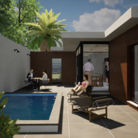 Casa 114-Interior View