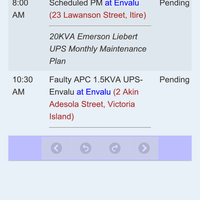 Mobile web app