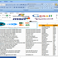 Data scraping cum entry sample