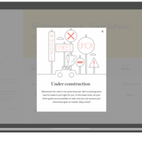Twine Under Construction Modal