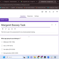 Form Creation Google Forms