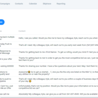 Macro messages or quick reply