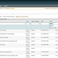 Administration of Magento products
