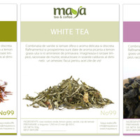 Design for tea labels