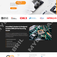 Electronic Components Sourcing Company Website