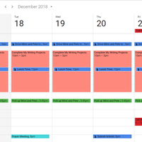 Scheduling using Google Calendar