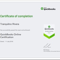 QuickBooks Online Pro Advisor Certificate