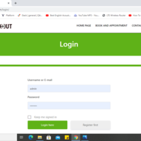 GOWORKOUT WEBSITE | Login