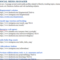 Social Media Manager and Editor