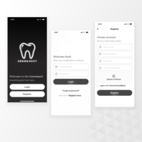 Login page