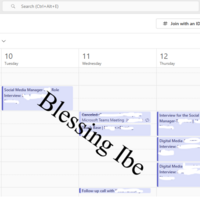 Calendar management
