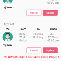 Dood Car Pooling Mobile App