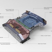 Vehicle Rear Floor Assembly