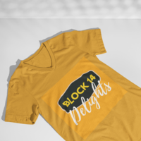Product Label - V-Neck T-Shirt