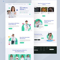 Minimal UX for Health Pro doctor booking platform