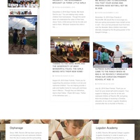Charity organization website
