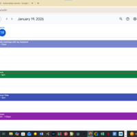 Calendar Management as a Virtual A