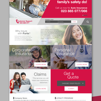 Forte Insurance UI Design