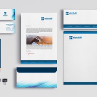 Stationery set design