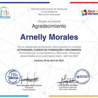 Accreditation in the Civil Association Red Joven Venezuela