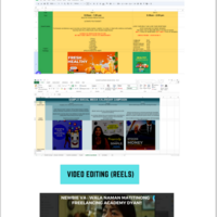 Content Calendar and Reels video editing