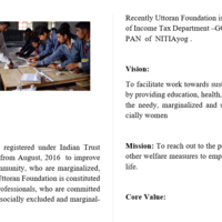 Screenshote of Annual Report