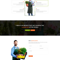 Seattle Gardning - Gardening and Landscaping HTML Template