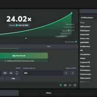 Betting platform, with mocked bettors activity.
