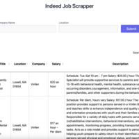 Indeed Job Scraper