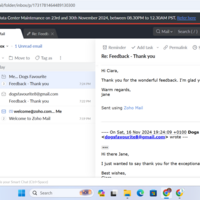 Customer Support Via Email