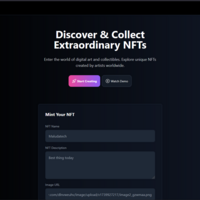NFT Minting website