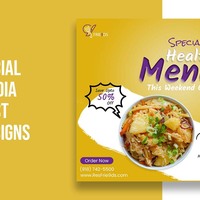 Social media post design