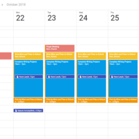 Calendar Management