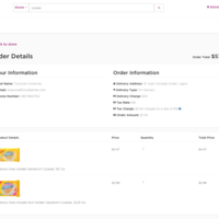 Flashtore order confirmation