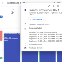 Calendar Management