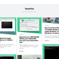 NewsPick Blog Site
