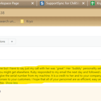 feedback from a Customer