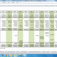 Income and expense statement using Microsoft Excel