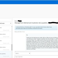 Customer Service for a Walmart store.