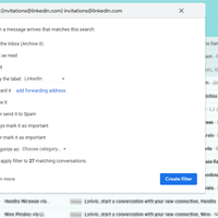 email filters and automation