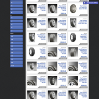 Ecommerce Tire Store Category Page