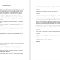 Transcription from a Youtube video