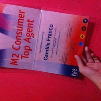 First certificate for having most number of sales.