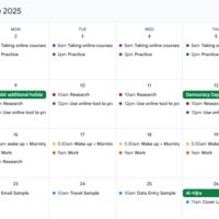 Calendar Management