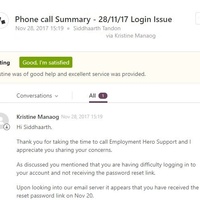 Zendesk Email support for administrative task