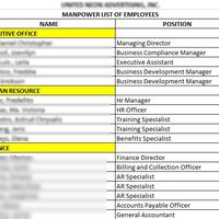 Data Entry Excel